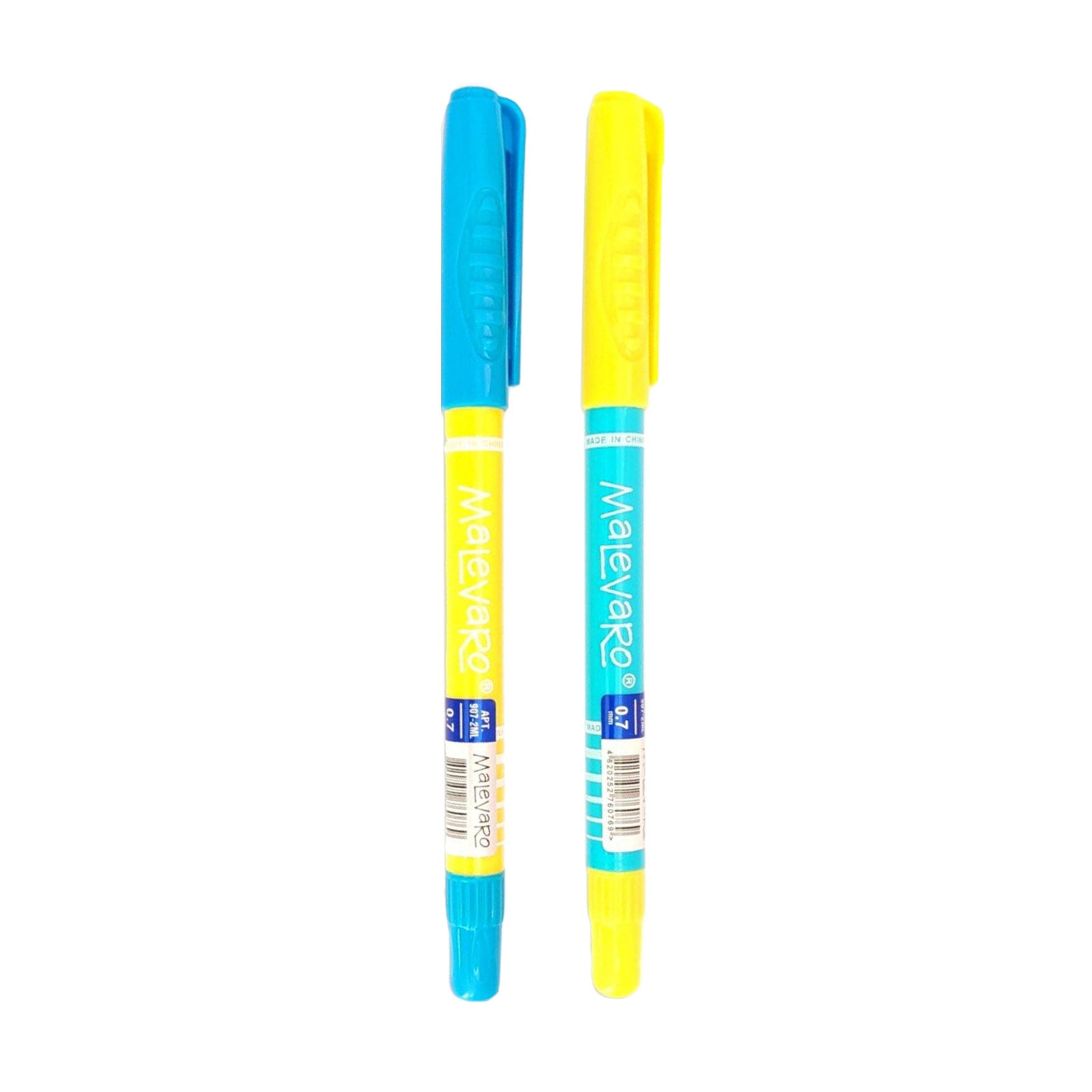 Набір масляних ручок Malevaro Ukraine, 0.7 мм, синій, 12 шт (907-2ML)
